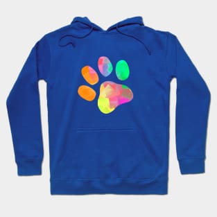 ABSTRACT Paw Print Hoodie